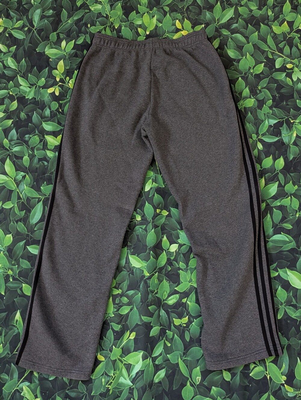 Adidas Men's Gray Athletic Tracksuit Sweat Pants - Picture 3 of 6